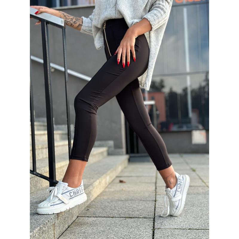 Dámské legíny PLR251 - černé