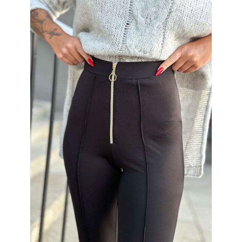 Dámské legíny PLR251 - černé