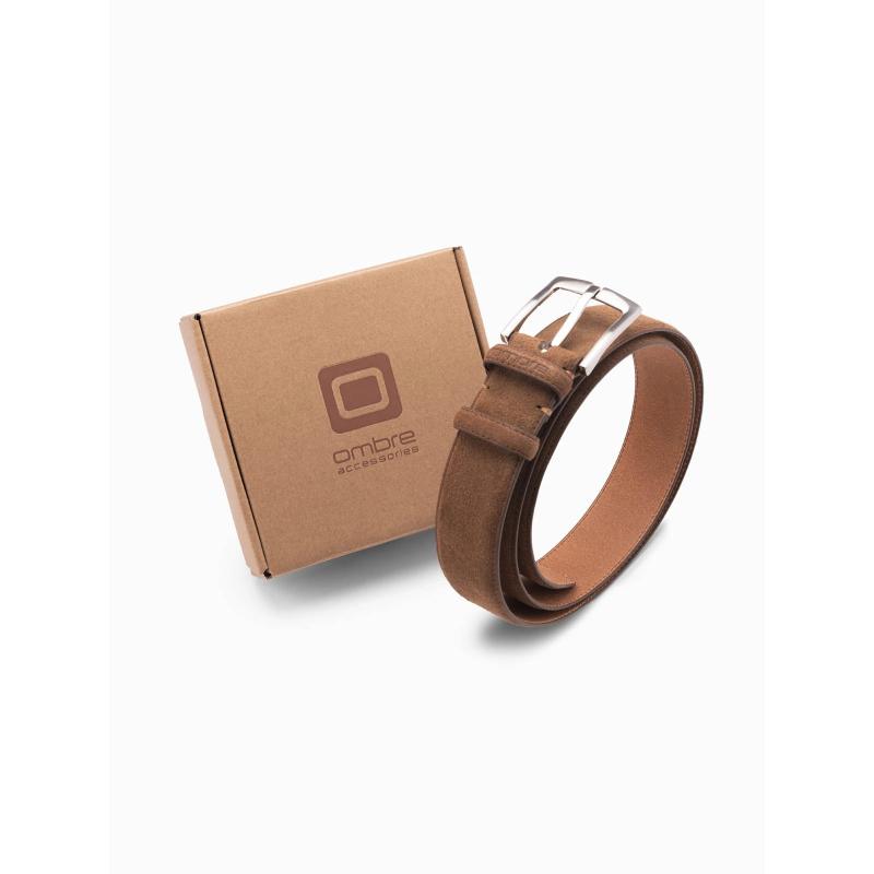 Pánský opasek - hnědý A593