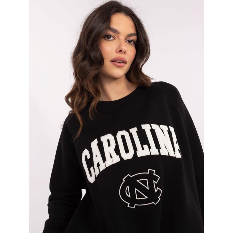 Fekete női kapucnis pulóver California felirattal