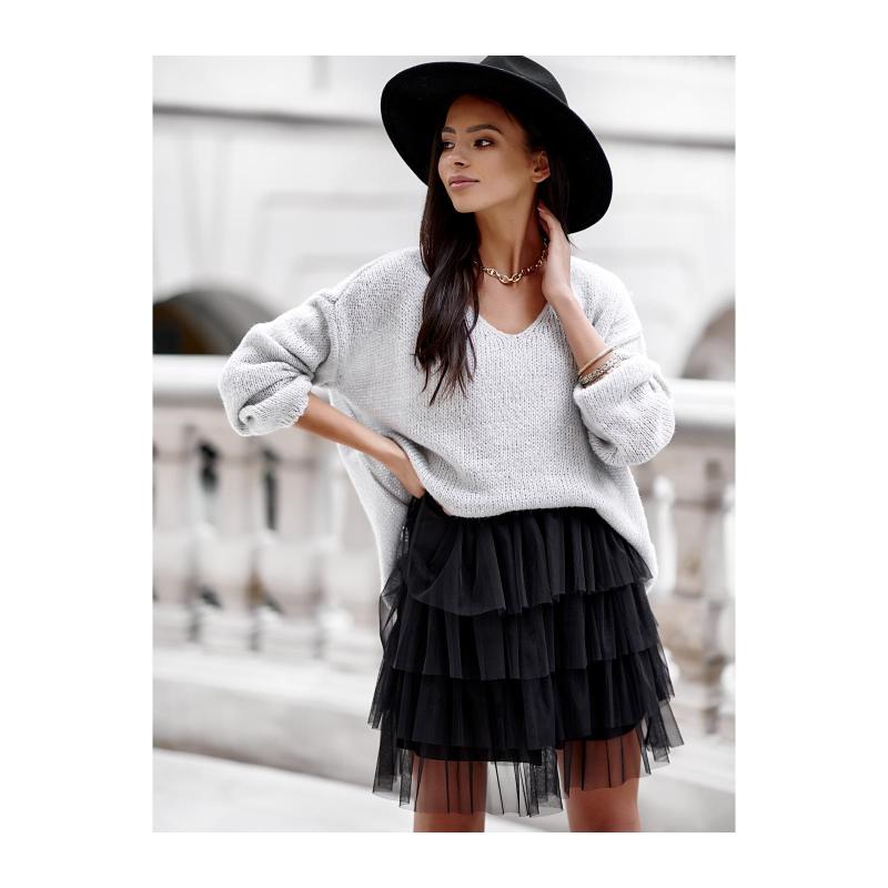 Női szoknya GLR017 - czarny