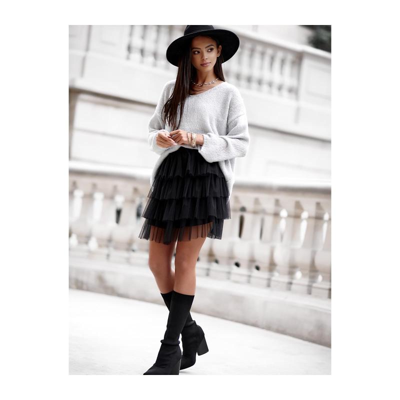 Női szoknya GLR017 - czarny