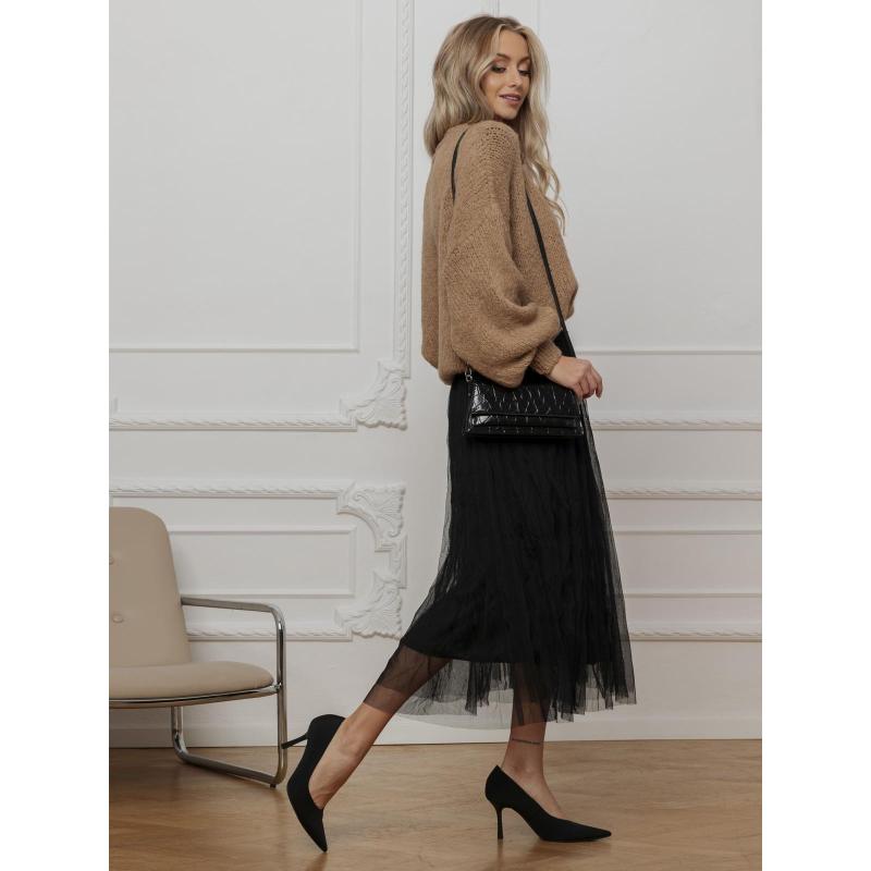 Női szoknya GLR020 - czarny
