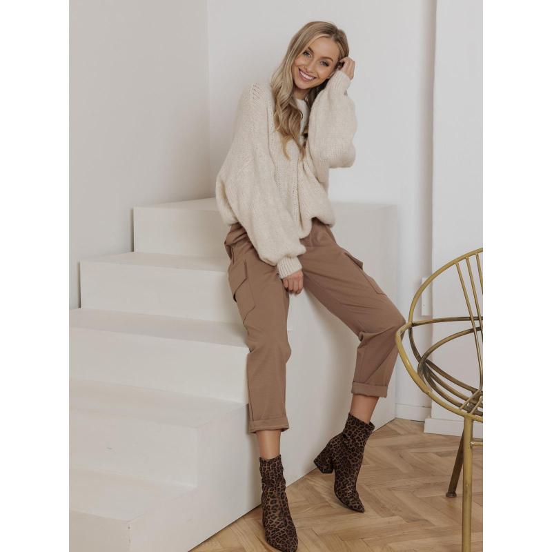 Dámský svetr ELR024 - ecru
