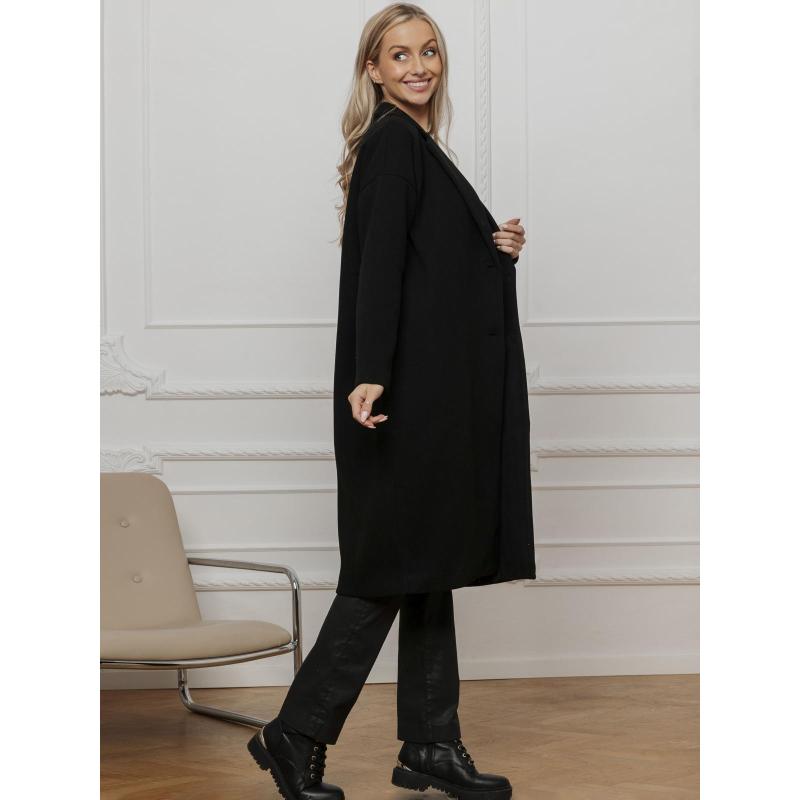 Dámský kabát CLR036 - velbloudí barva