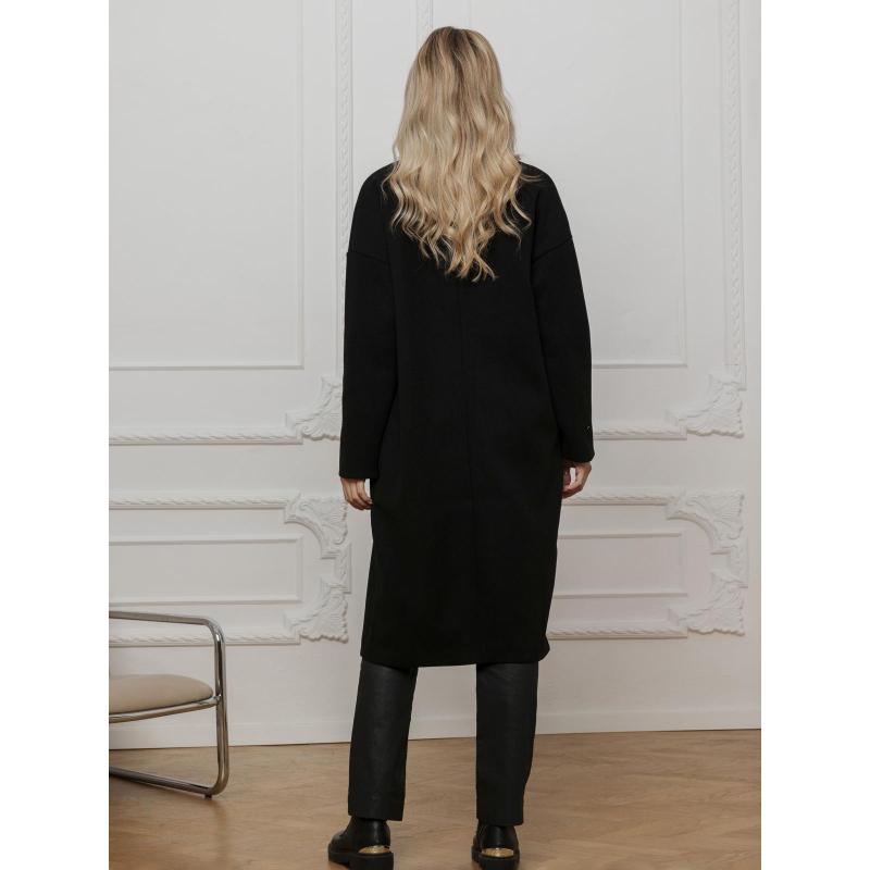 Dámský kabát CLR036 - velbloudí barva