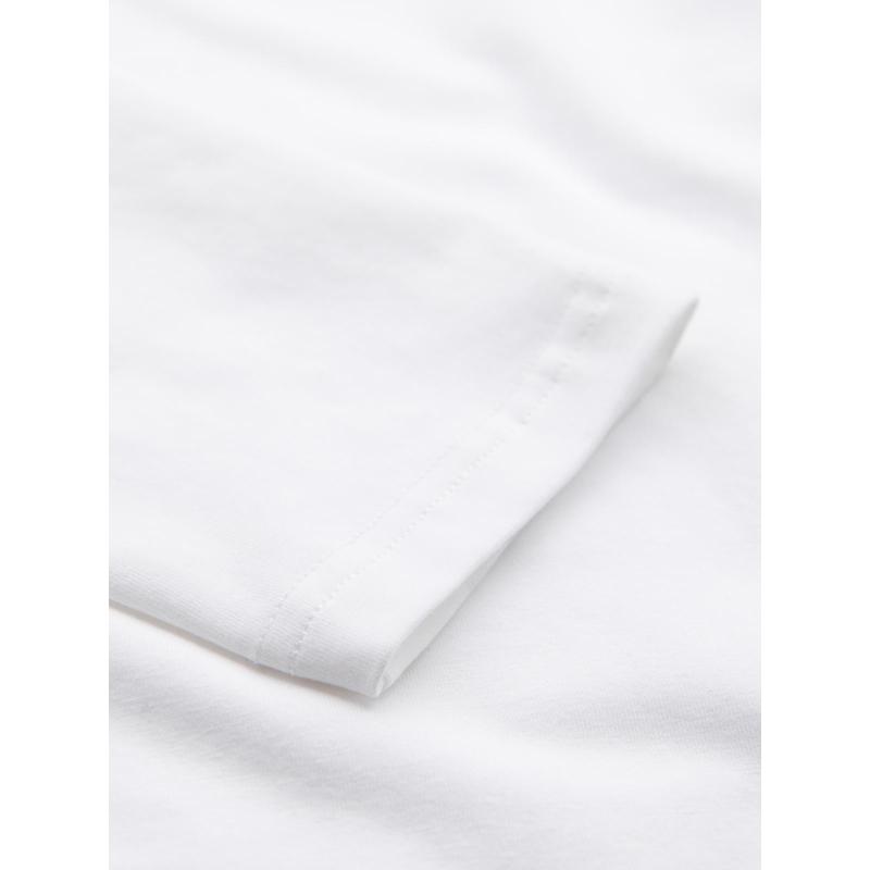 Pánský dlouhý rukáv s raglánovými kontrastními rukávy - bílý a šedý V5 OM-LSCL-0105