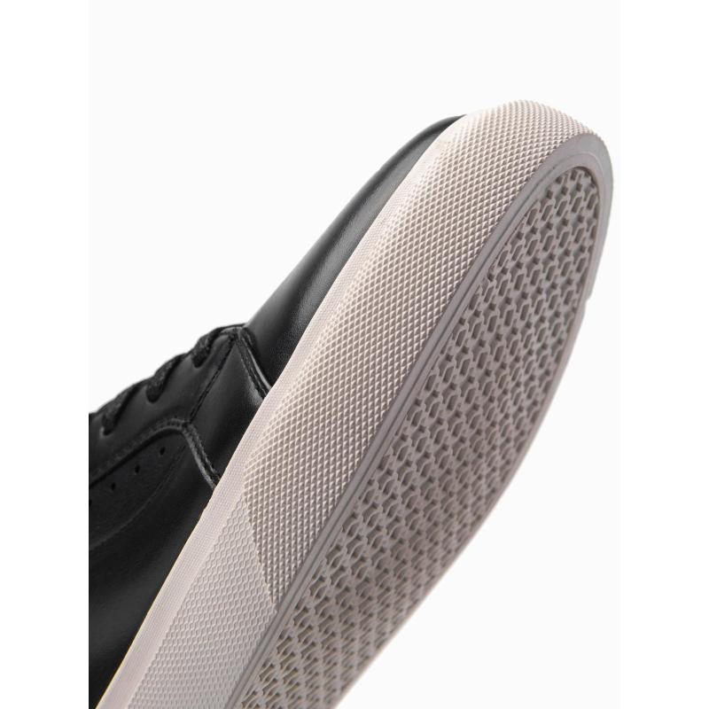 Férfi cipők öko bőrből – fekete V2 OM-FOCS-0179