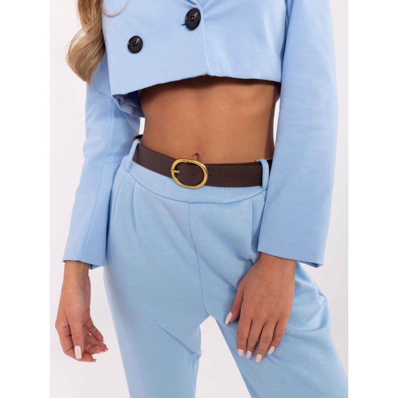 Világoskék melegítőnadrág hosszú, húzózsinórral a derekán