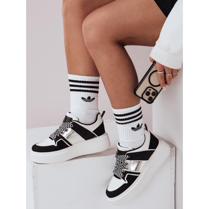 Női platform tornacipő HYPERWAY fekete