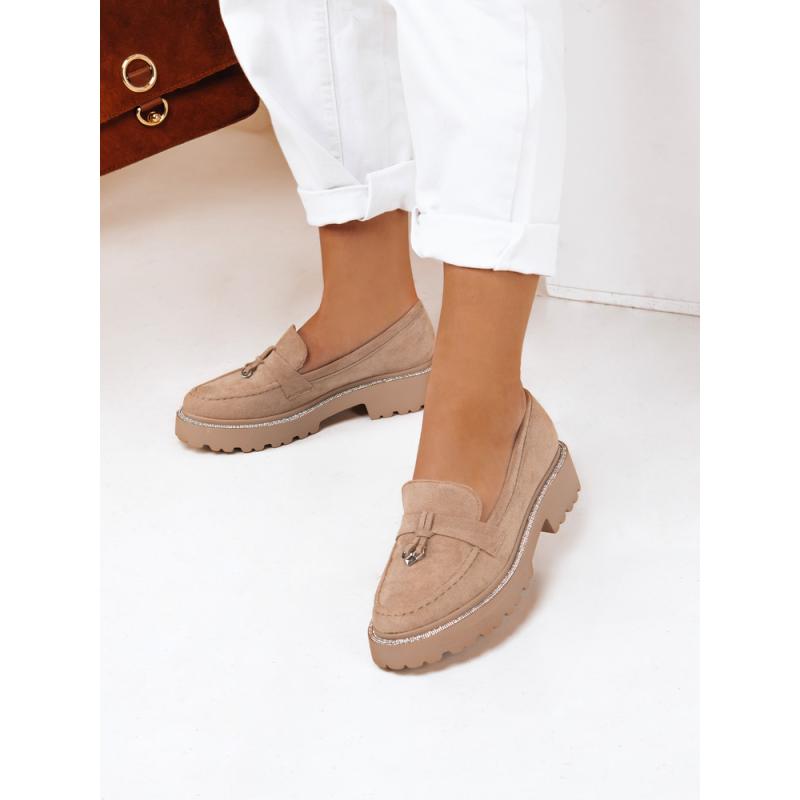 Dámske mokasíny LOAFELIA khaki