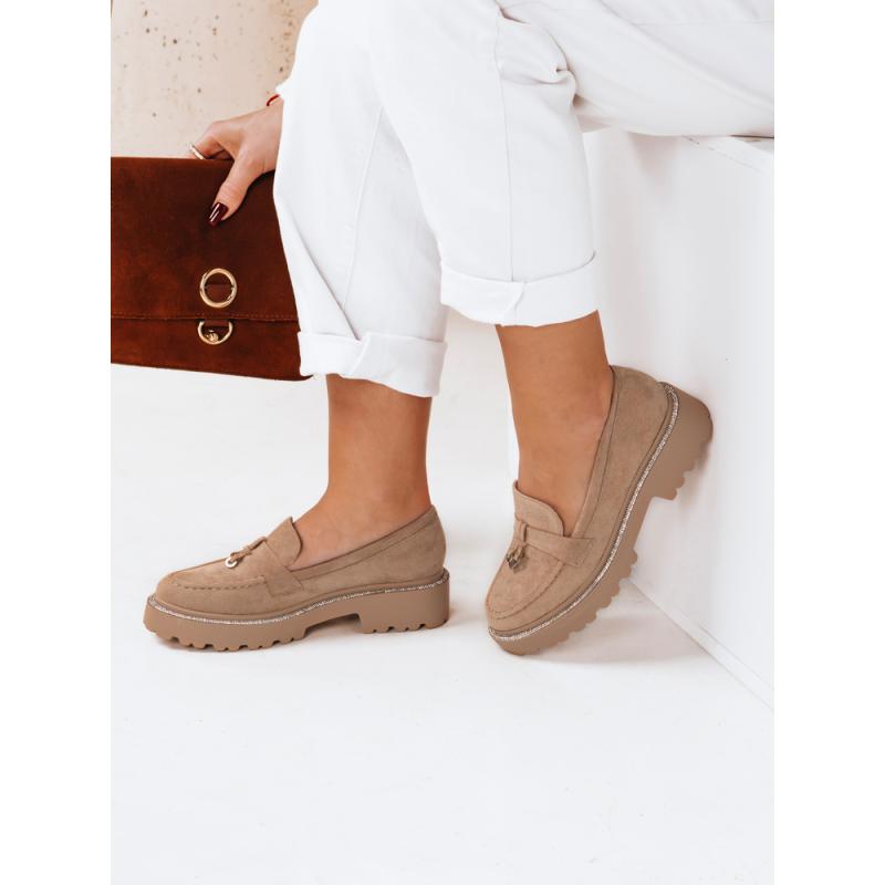 Dámske mokasíny LOAFELIA khaki