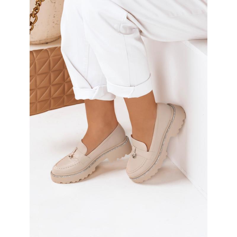 Dámske mokasíny LOAFELIA béžové