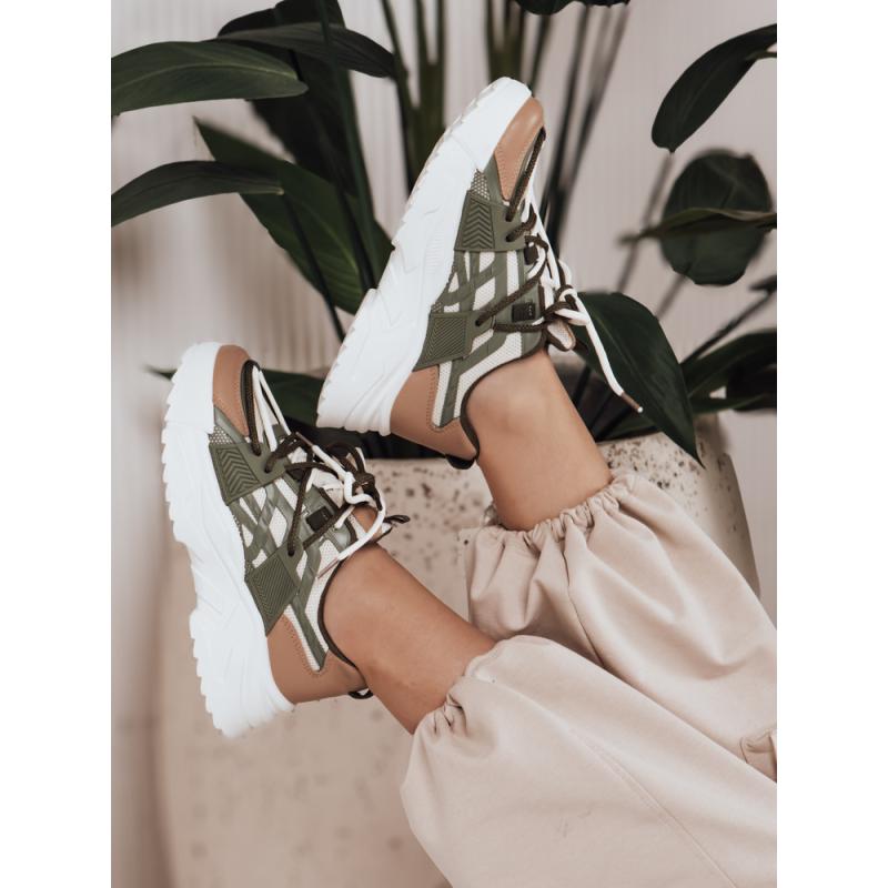 Dámské sportovní tenisky RUNWIN zelené