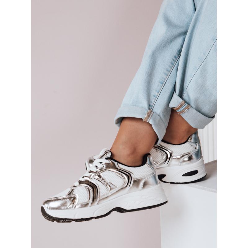 Dámské tenisky s plochou podrážkou GLISSWALK béžové