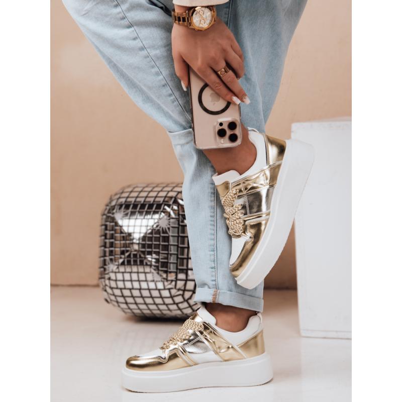 Női platformos tornacipő HYPERWAY arany