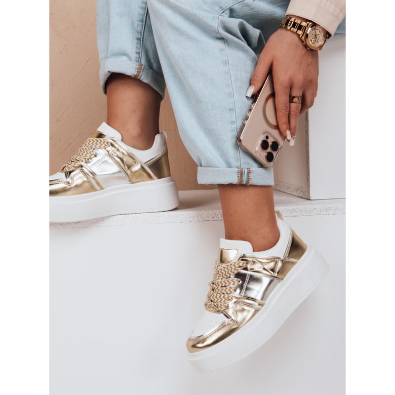 Női platformos tornacipő HYPERWAY arany