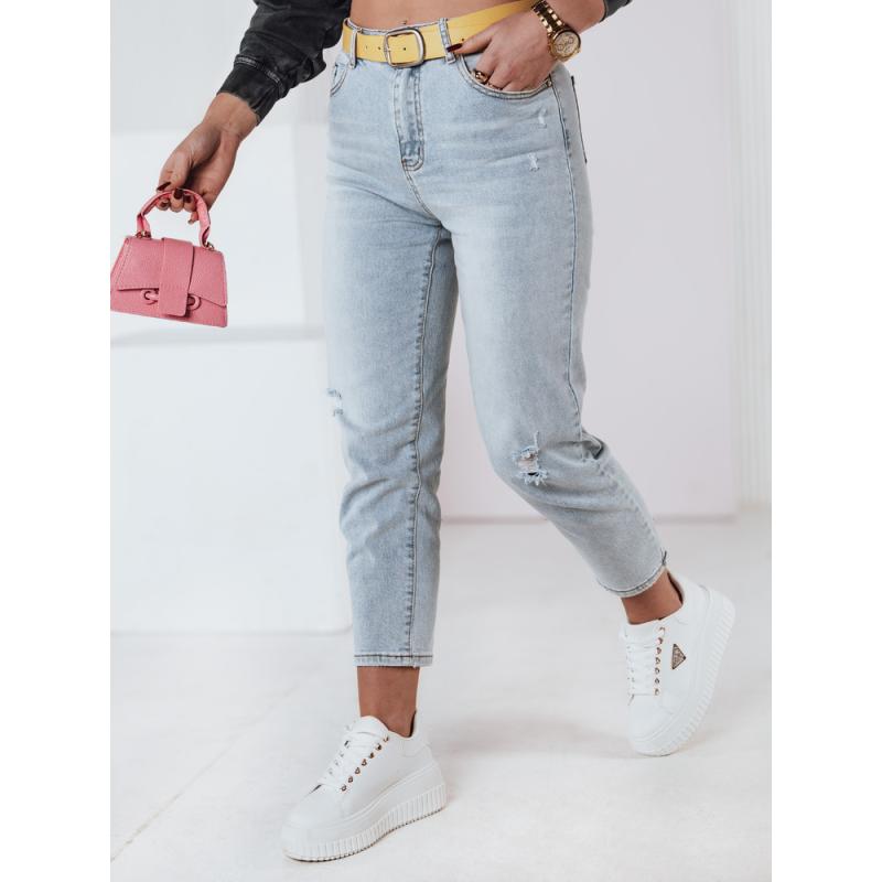 Dámské džínové kalhoty mom fit JEANMOMENT