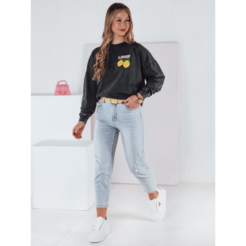 Dámské džínové kalhoty mom fit JEANMOMENT