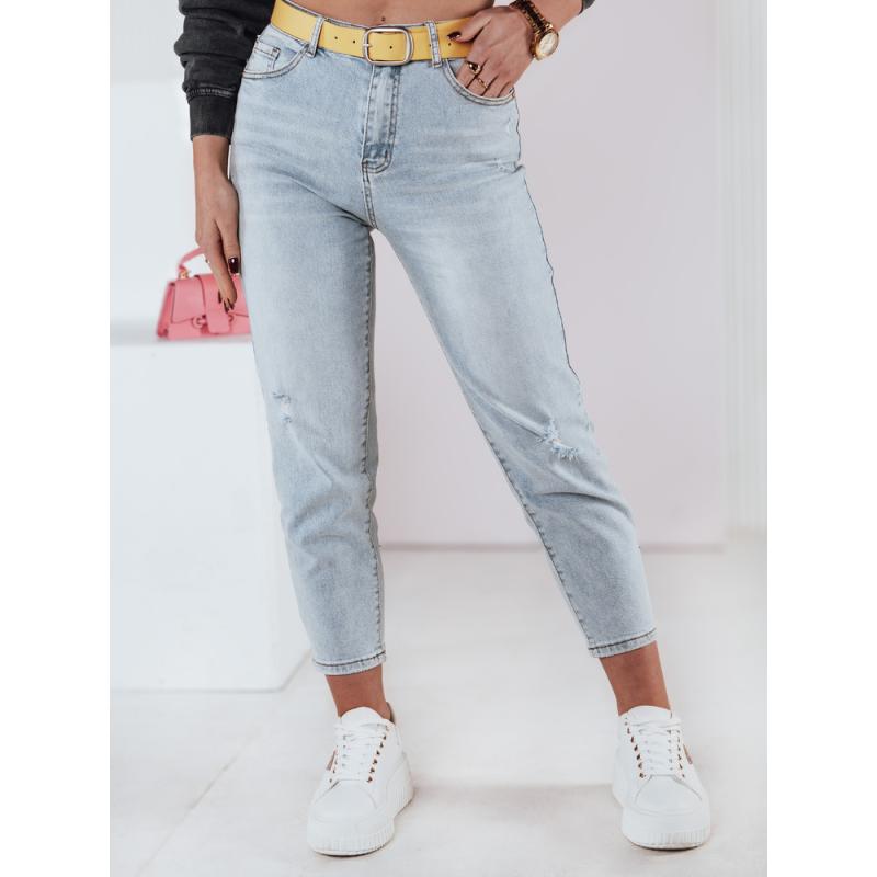 Dámské džínové kalhoty mom fit JEANMOMENT