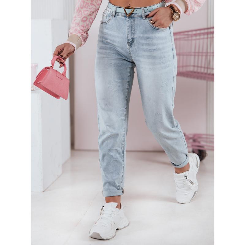 Dámské džínové kalhoty mom fit LOVENOVA