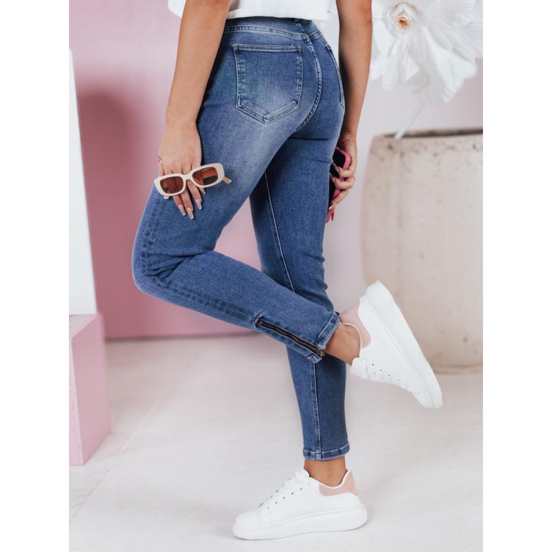 Dámské úzké džíny WERNI námořnická modř