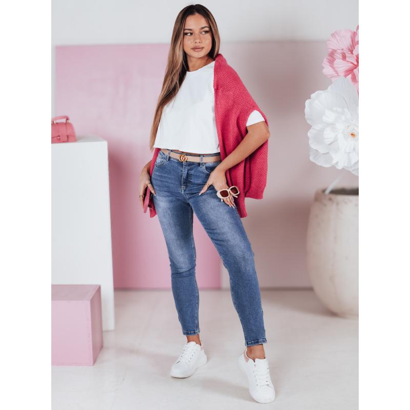 Dámské úzké džíny WERNI námořnická modř