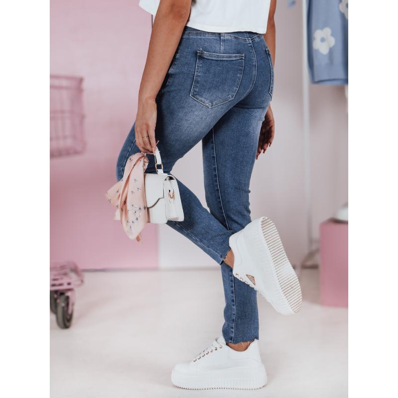 Dámské úzké džíny BLUESTYL námořnická modř