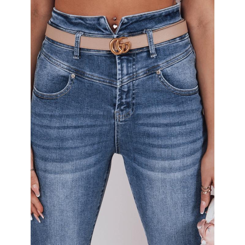 Dámské úzké džíny BLUESTYL námořnická modř