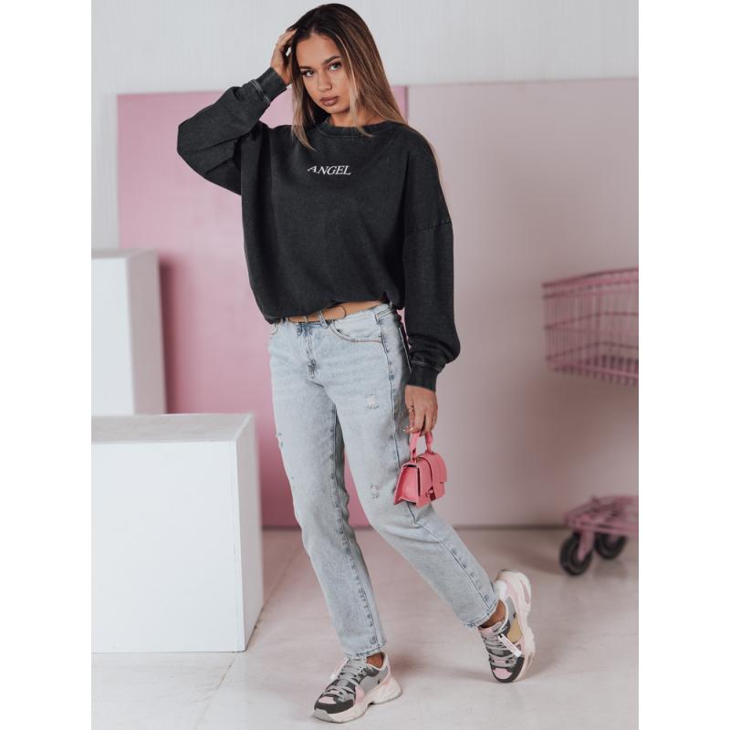 Női pulóver HALOAURA, grafit