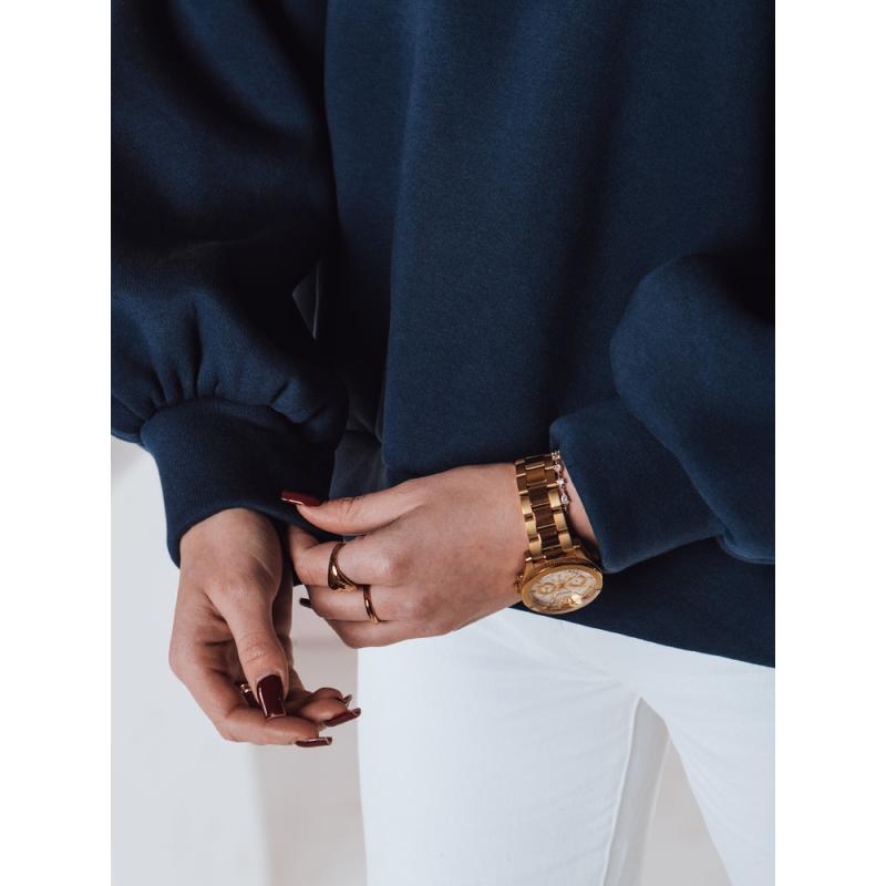 Női pulóver COSYONE, sötétkék