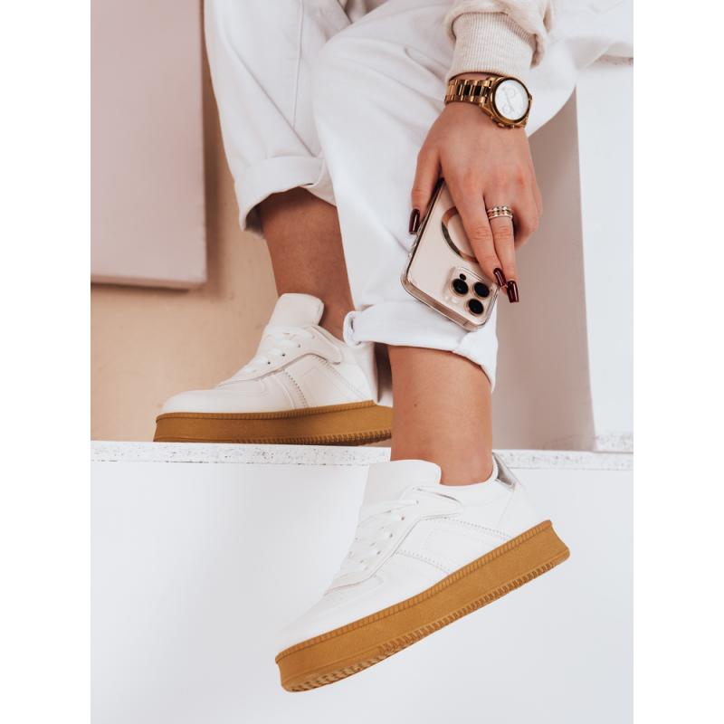 Dámské tenisky na platformě NOXSTEP bílé