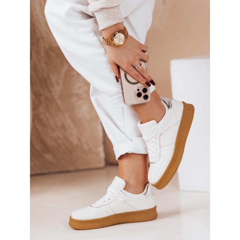 Dámské tenisky na platformě NOXSTEP bílé