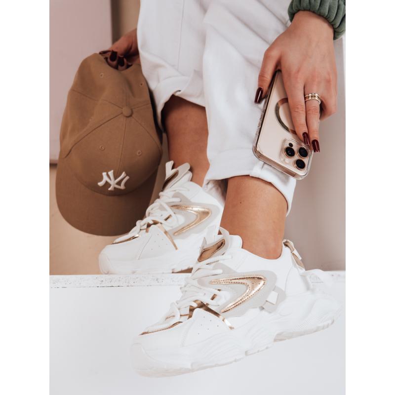 Női fehér SPARKGLAM tornacipő