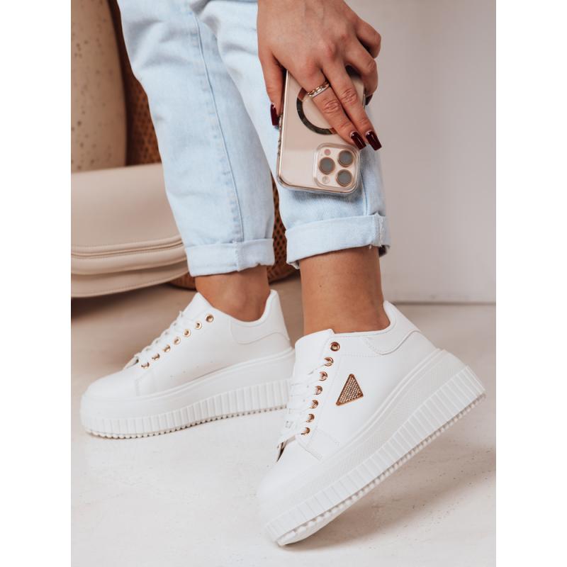 Női SNIKPIK platform tornacipő fehér