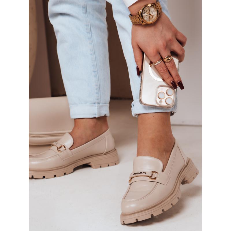 Dámske mokasíny MNIMNI béžová