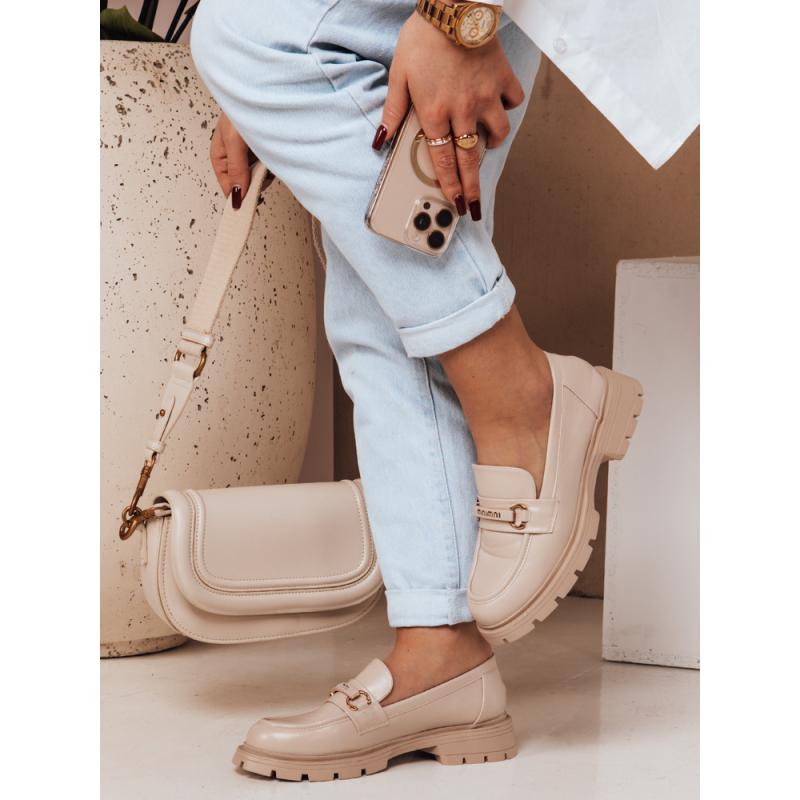 Dámske mokasíny MNIMNI béžová