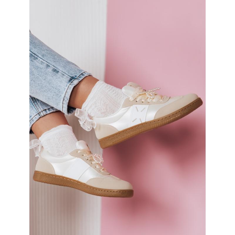 Dámské sportovní tenisky PEARLSTEP béžové