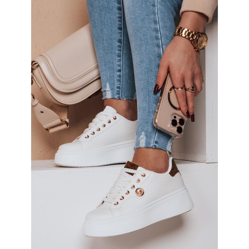 Dámské tenisky na platformě RIFII khaki