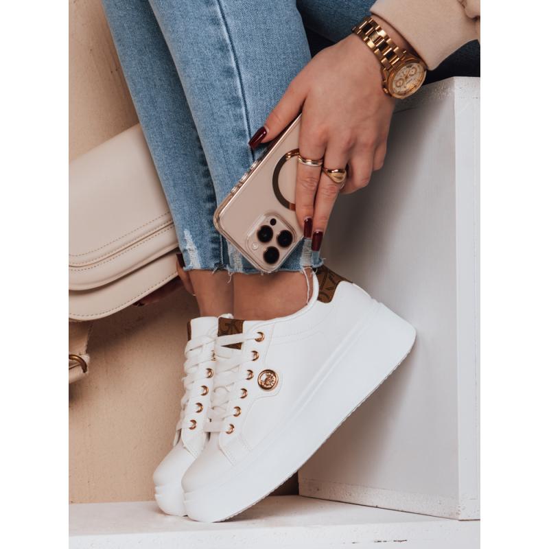 Dámské tenisky na platformě RIFII khaki