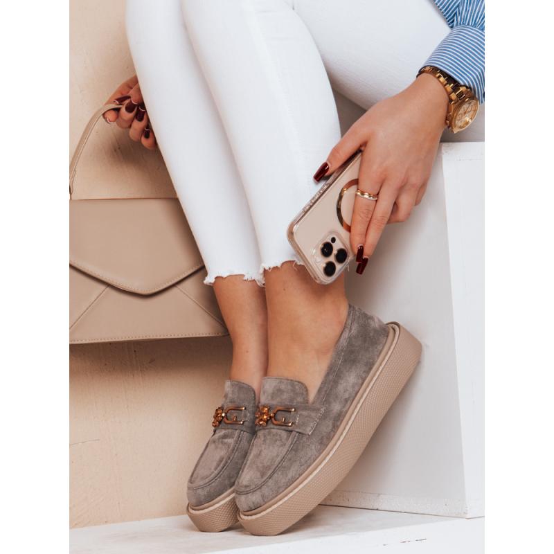 Dámské tenisky na platformě LOFELIS šedé