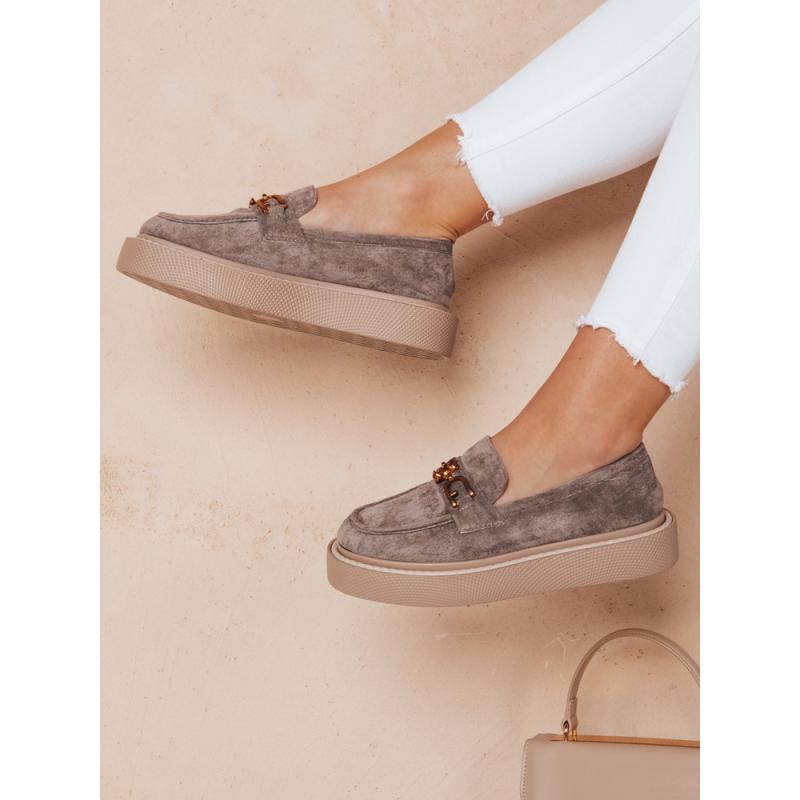 Dámské tenisky na platformě LOFELIS šedé