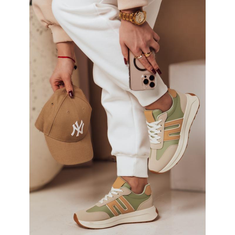 Dámské sportovní tenisky RETRODA zelené