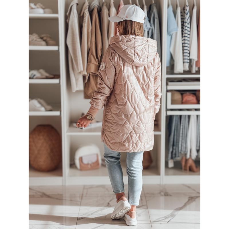 Dámska prešívaná prechodná bunda LIVIANA, ružová