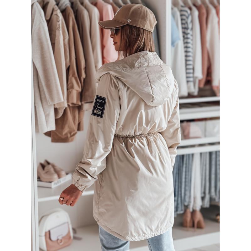 Dámská přechodová bunda GLAMOON béžová