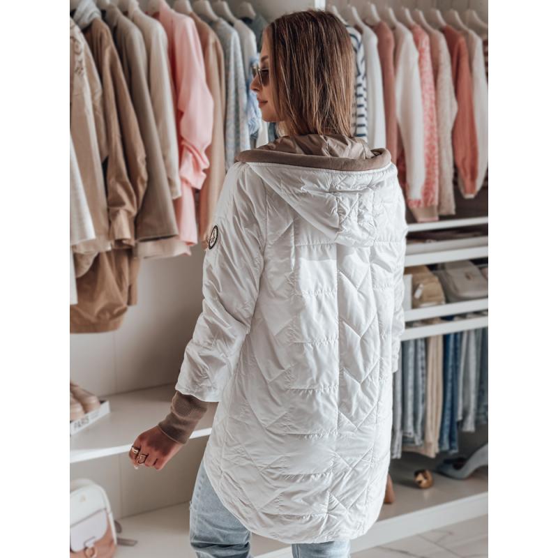 Dámská přechodová prošívaná bunda ROSSANA bílá