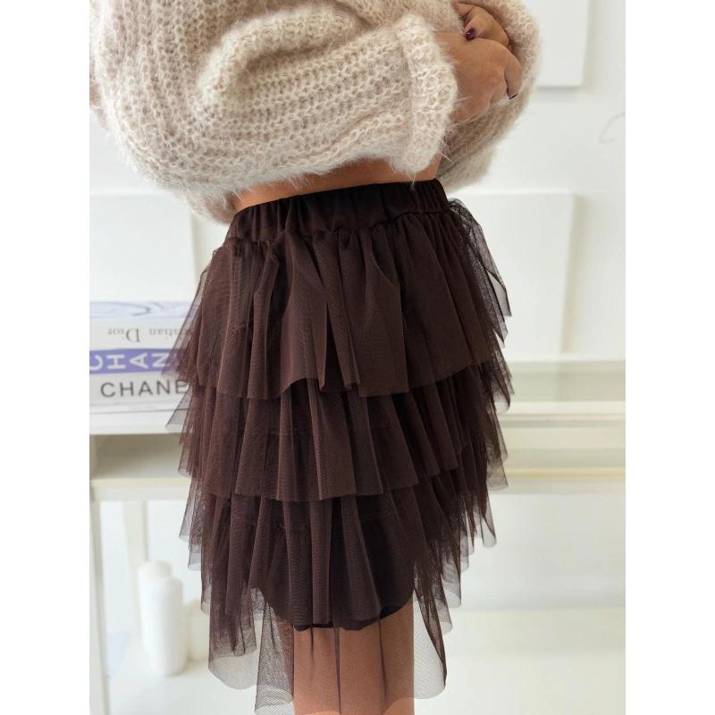 Női szoknya GLR017 - fekete