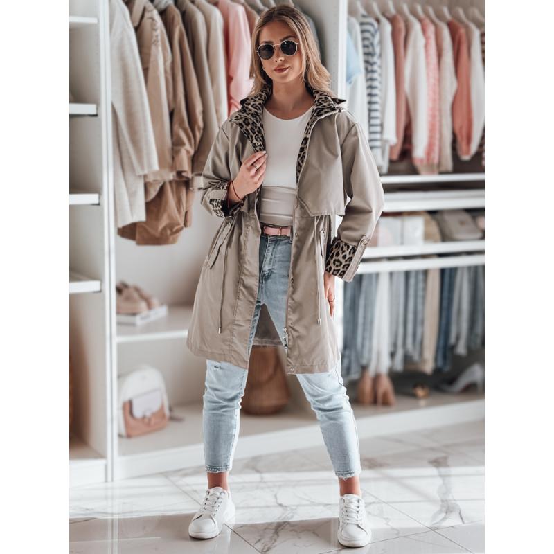 Dámska prechodná bunda PANTER, béžová