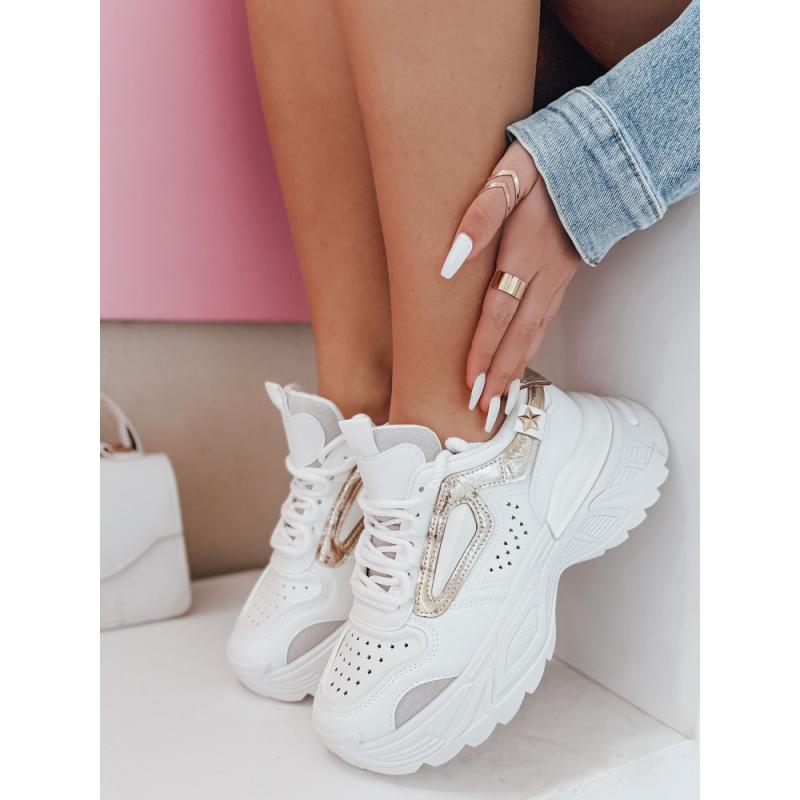 CELESTIC fehér női platform cipő