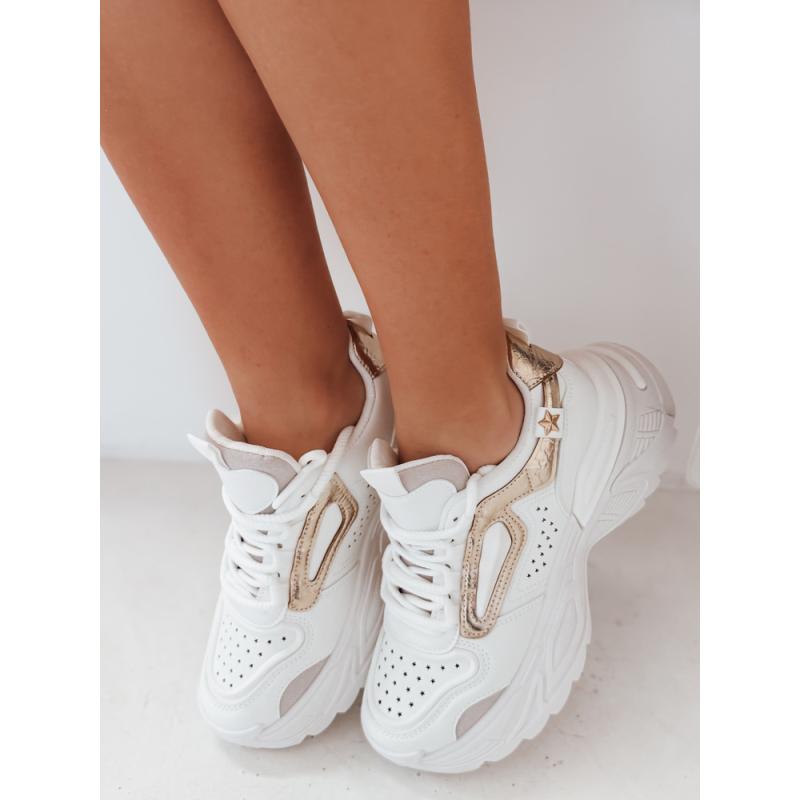 CELESTIC fehér női platform cipő